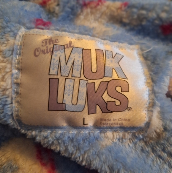 Muk luks two piece graphic night suit size large - Picture 9 of 9